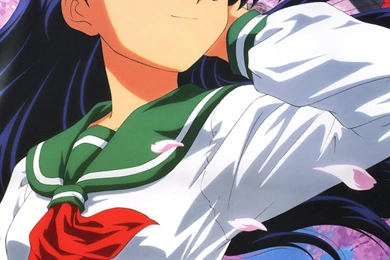 Download Wallpapers 1080x1920 Higurashi Kagome Inuyasha, Girls ...