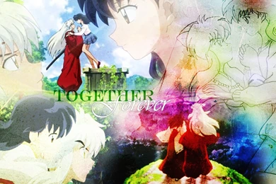 Inuyasha And Kagome   Inuyasha.:The Final Act:. Wallpapers ...