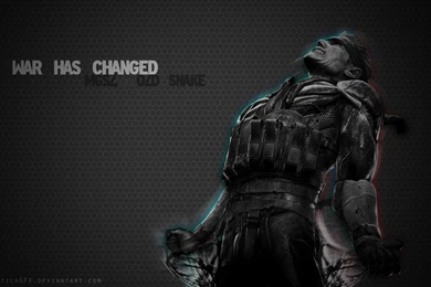 MGS4 Old Snake Wallpapers By ArticaGFX On DeviantArt