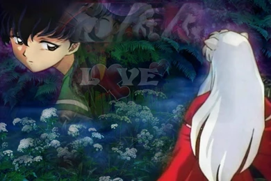 Inuyasha & Kagome   Anime Wallpapers (28631371)   Fanpop