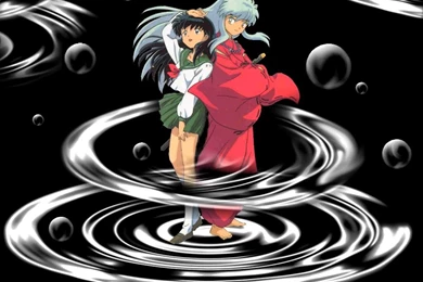 InuYasha And Kagome   Inuyasha Wallpapers (31390875)   Fanpop