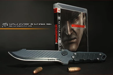 Metal Gear Solid 4: Old Snake's Stun Knife By RazielGardel On ...