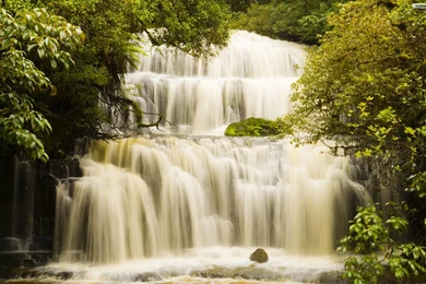YouWall   Purakaunui Falls Wallpapers   Wallpaper,wallpapers,free ...