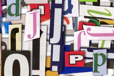 Colorful Clippings iPhone 5s Wallpapers Download