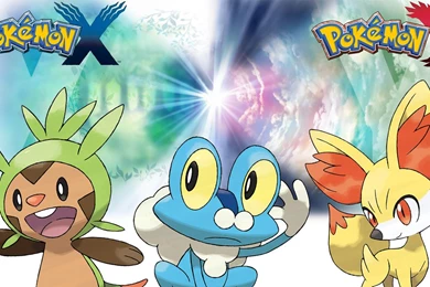 Pokemon X Y   Wallpapers   Starters By Thelimomon On DeviantArt