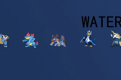 Pokemon Water Starters Wallpapers By Acer pseudoplatanus On DeviantArt