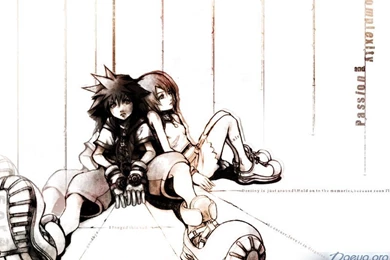 Sora And Kairi   Kairi & Sora Wallpapers (2367672)   Fanpop