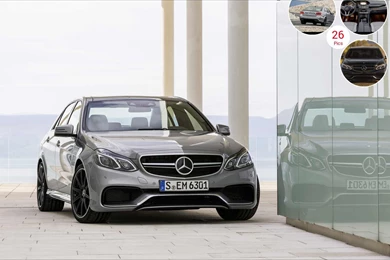 2014 Mercedes Benz E 63 AMG   Front