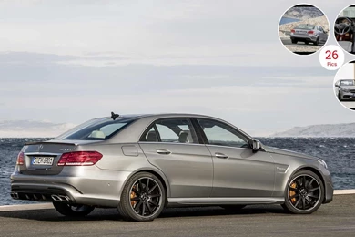 2014 Mercedes Benz E 63 AMG   Rear