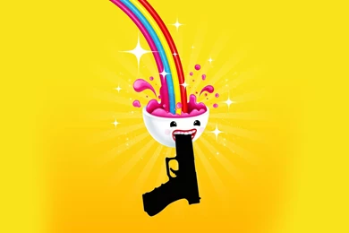 Rainbow Brain Suicide Wallpapers Funny Wallpapers