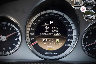 Mercedes Benz E63 AMG Wagon   Interior