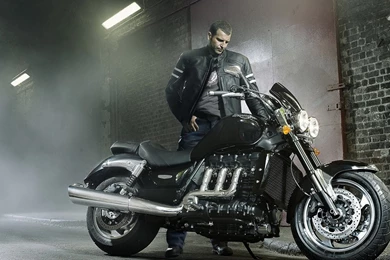 Wallpapers Harley Davidson Fatboy Fat Boy Iiitriumph Rocket More ...