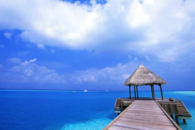 Fascinating view over the beach in cancun mexico wallpaper1.jpg