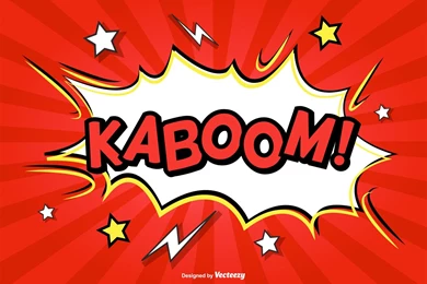 Comic Book Free Vector Art   (4371 Free Downloads)