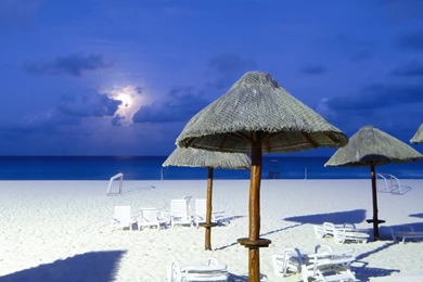 Cancun Night HD Desktop Wallpapers : High Definition