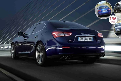 2014 Maserati Ghibli   Rear