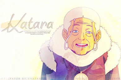 Legend Of Korra Wallpaper: Katara By BecomingTia On DeviantArt