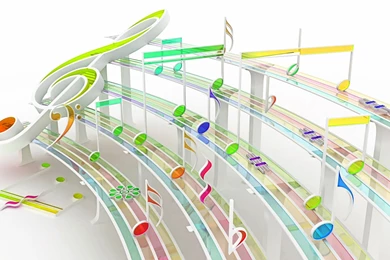 Jestingstock.com Jazz Music Notes Wallpapers