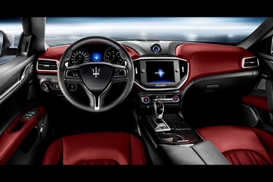 2013 Maserati Ghibli Static Dashboard Wallpapers