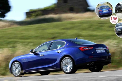 2014 Maserati Ghibli   Rear
