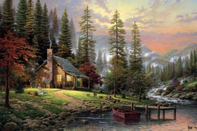 Nature Paintings Wallpapers