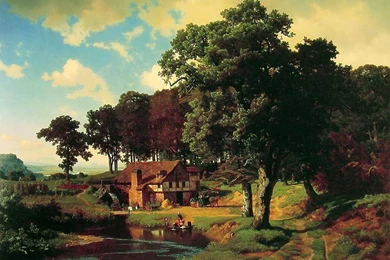 Beautiful Nature Paintings Wallpapers