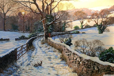 Nature Painting HD Desktop Wallpapers : High Definition ...