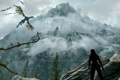 Skyrim Scenery Shot By Leted88 On DeviantArt