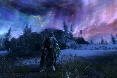 DeviantArt: More Like Skyrim Nightsky Wallpapers By ErebusRed
