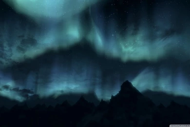 Skyrim Night HD Desktop Wallpapers : Widescreen : High Definition ...