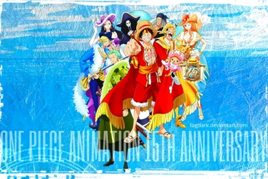 One Piece, 15th Anniversary! By Fogdark On DeviantArt
