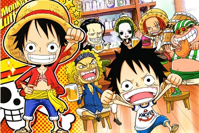 Cute Super High Res One Piece Wallpaper! :D