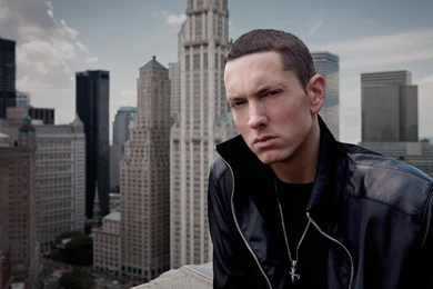 Image Free Beautiful Wallpapers Eminem High Above   (