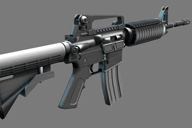 M4A1 Weapon Gun Military Rifle Police Te Wallpapers