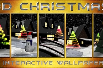 Hypercane Studios: 3D Xmas Interactive LWP