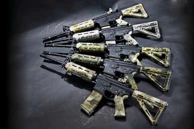 M4A1 Assault Riffles HD Wallpapers