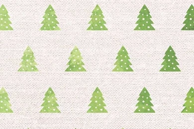 Xmas Tree Vector iPhone 6s Wallpapers