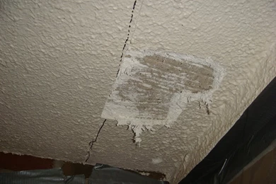 Asbestos Spray Applied Acoustic Surfacing