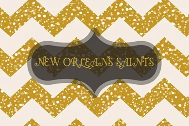 New Orleans Saints Gold Glitter Chevron Iphone Wallpapers