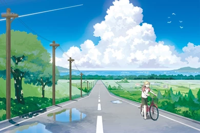 Anime Scenery Wallpapers 1536x1152   (