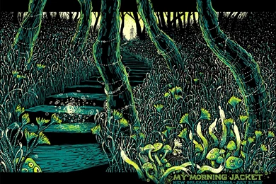 INSIDE THE ROCK POSTER FRAME BLOG: James Eads Dave Matthews Band ...