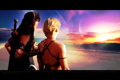 Xena & Gabrielle   Xena & Gabrielle Wallpapers (26625050)   Fanpop