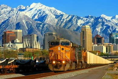 From The Rail Yard. Salt Lake City, Utah [946x598] : CityPorn