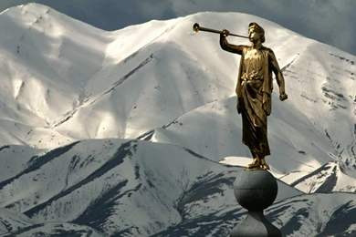 Salt Lake City, Utah, Angel Moroni, 1995, Photo Of The Day ...