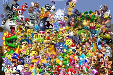 DeviantArt: More Like One Big Mario Party By Sonictoast