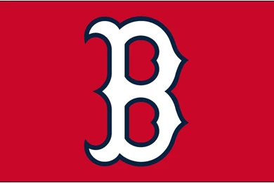 Boston Red Sox Logo Blue Outline