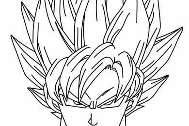 How To Draw Goku Super Saiyan From Dragonball Z