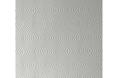 Graham & Brown Paintable Curvy 32.8' X 20.5" Geometric 3D Embossed ...