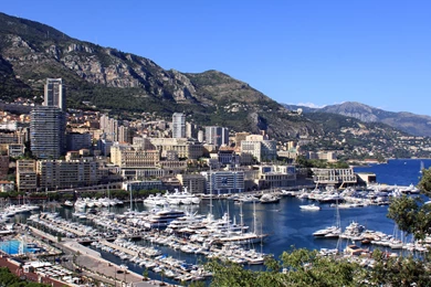 Port On City Backgrounds In Monte Carlo, France Wallpapers And ...