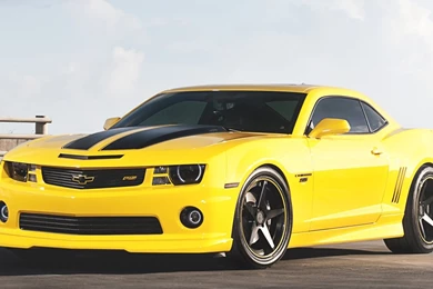 Android Car Wallpapers Chevrolet Camaro RS Yellow